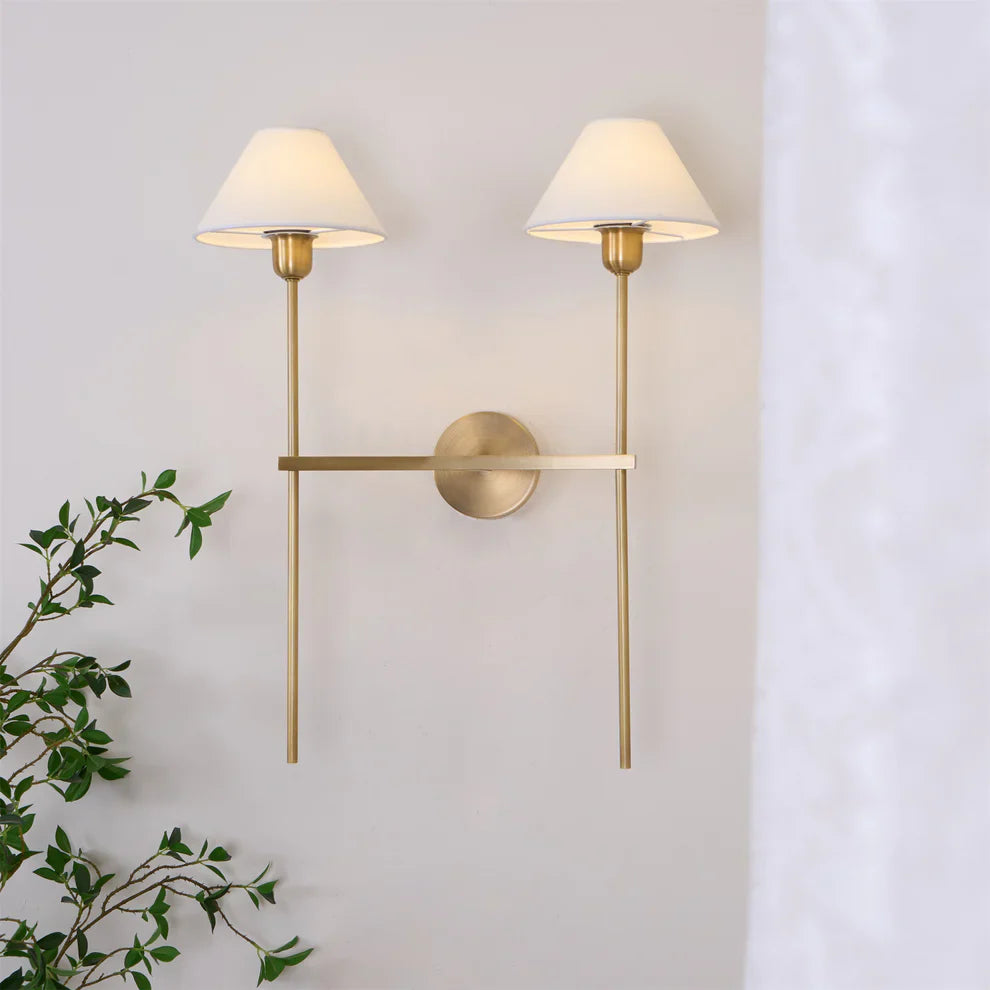 Valerio Vintage Klassiek Metaal Wandlamp Badkamer Slaapkamer Woonkamer