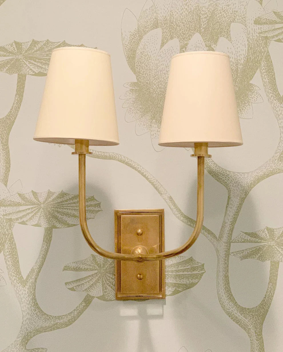 Valerio Vintage Klassiek Metaal Stof Wandlamp Lampenkap Slaapkamer Badkamer Hal