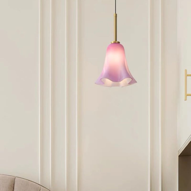 Lily Vintage Eenvoudig Hanglampen Metaal Glas Slaapkamer Woonkamer