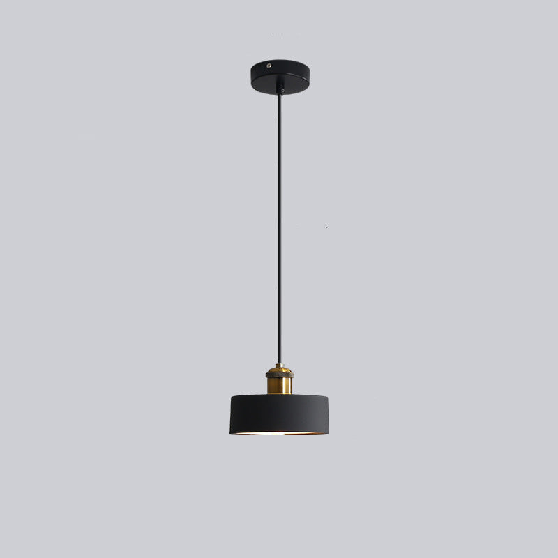Morandi Design Vormen LED Hanglampen Wit/Oranje/Zwart Metaal/Hars Eetkamer