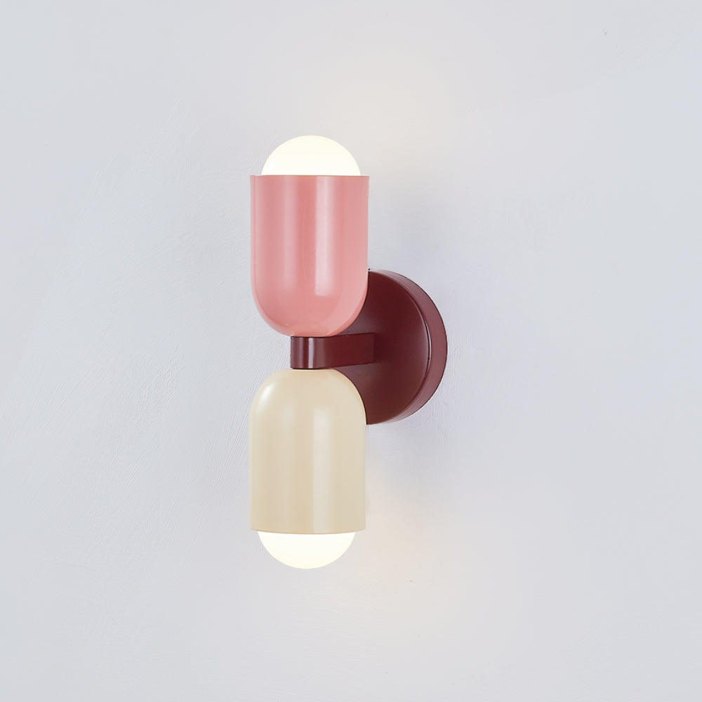 Morandi Design LED Wandlamp Metaal Groen/Roze/Rood Slaap/Eet/Woonkamer