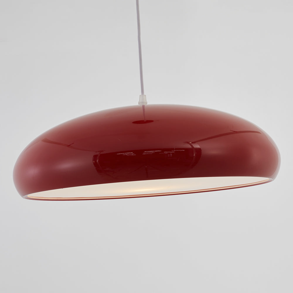 Leilani Moderne Ronde Hanglampen Wit Metaal Slaapkamer Woonkamer
