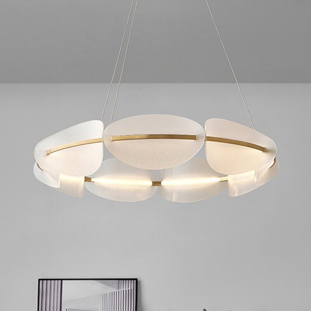Carina Moderne Ringvormige Metalen Hanglamp Slaapkamer/Eetkamer