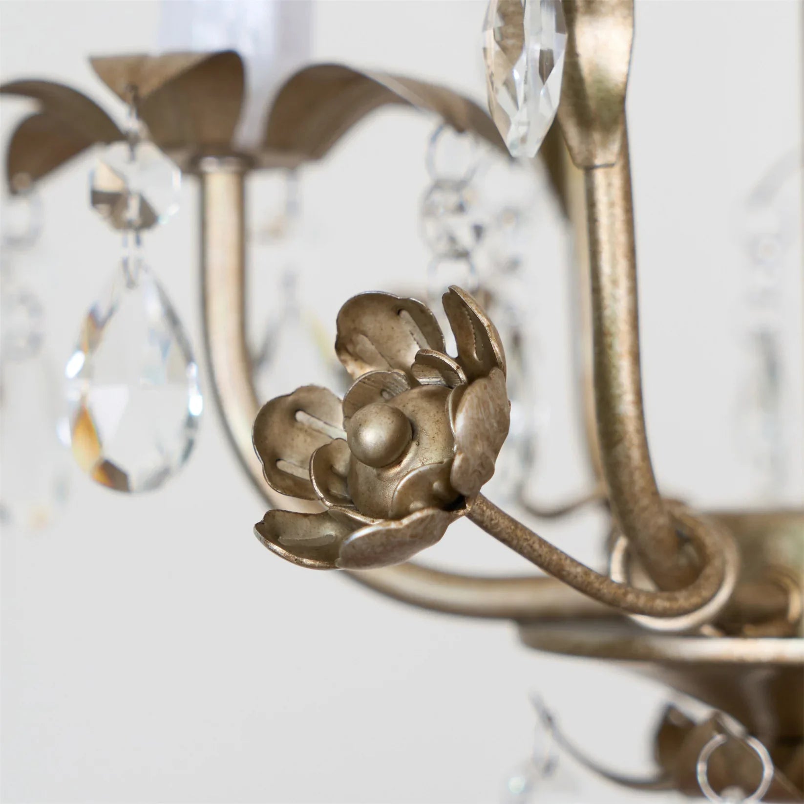 Valerio Vintage Goud Kristal Metaal Hanglampen Eetkamer Slaapkamer