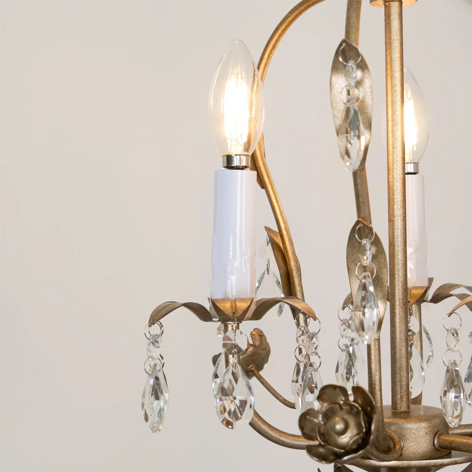 Valerio Vintage Goud Kristal Metaal Hanglampen Eetkamer Slaapkamer