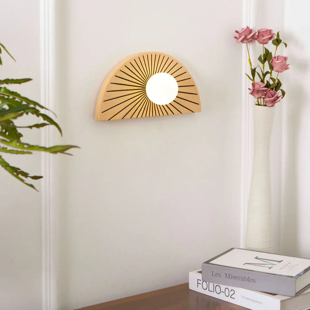 Elif Modern Geometrische Stijl Ongebruikelijk Hars Glas Wandlamp Slaapkamer Eetkamer