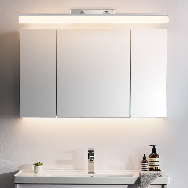 Leigh Moderne Minimalistisch Rechthoekige Wandlamp Zwart/Zilver Metaal
