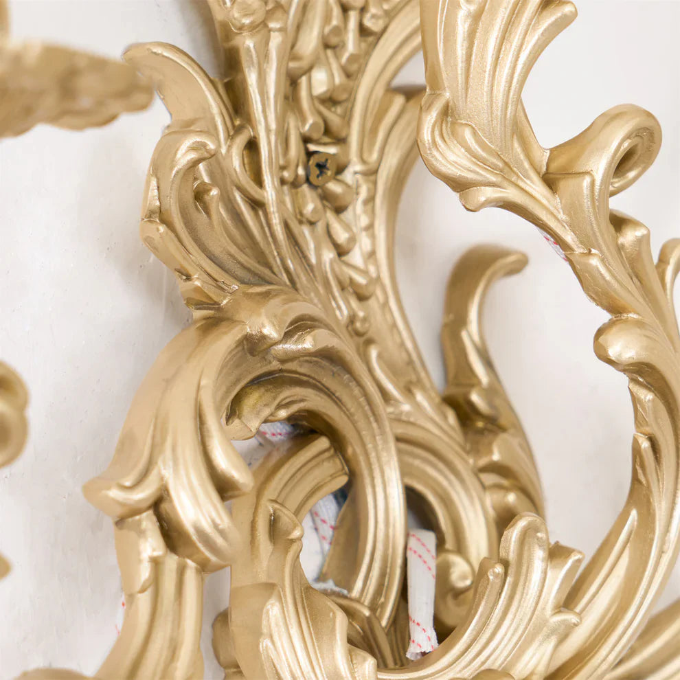 Valerio Vintage Paleis Kaars Wandlamp Woonkamer Slaapkamer Badkamer