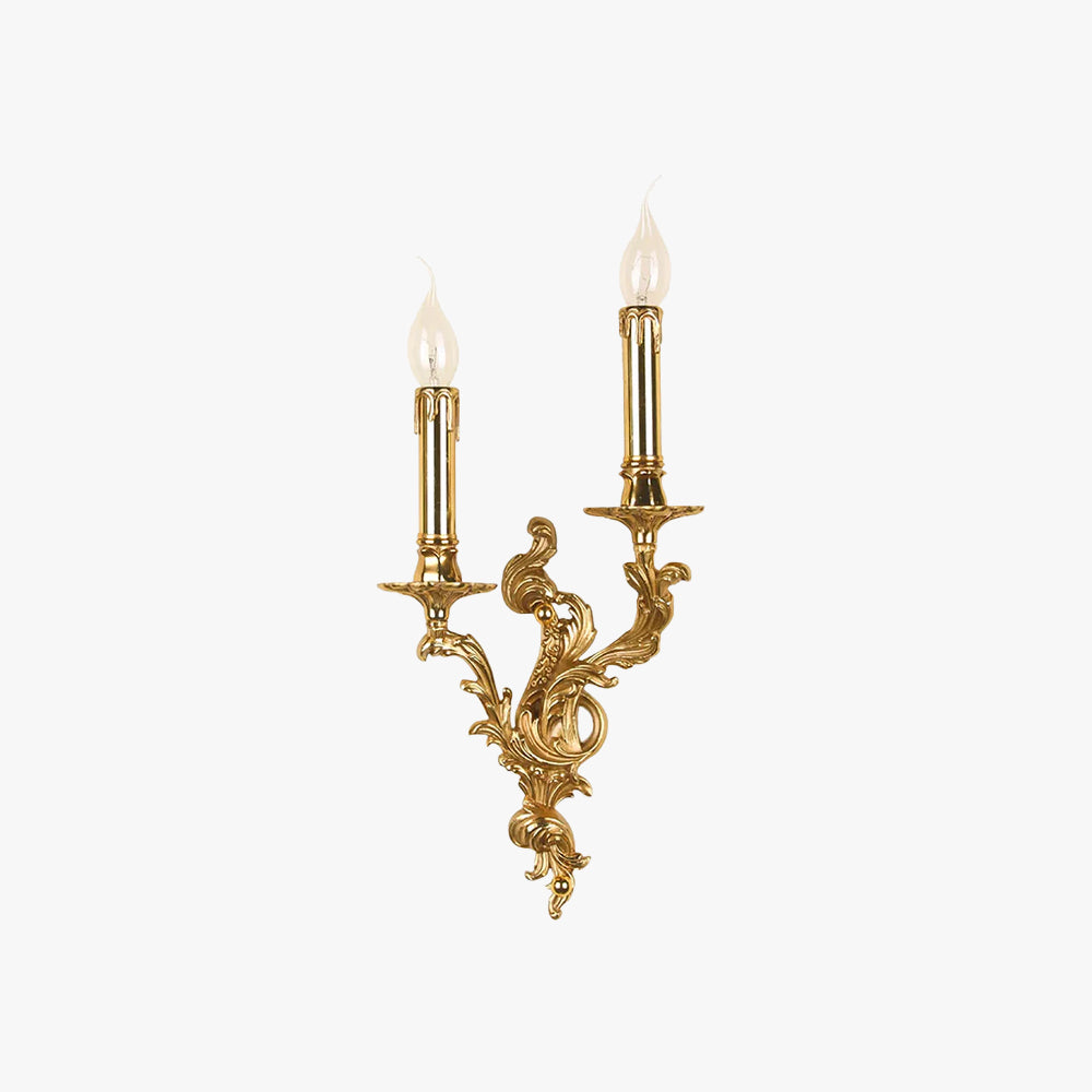 Valerio Vintage Paleis Kaars Wandlamp Woonkamer Slaapkamer Badkamer