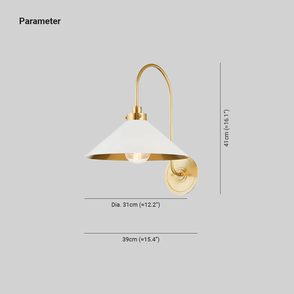 Valerio Vintage Huisje Metaal Wandlamp Slaapkamer Studiezaal Woonkamer