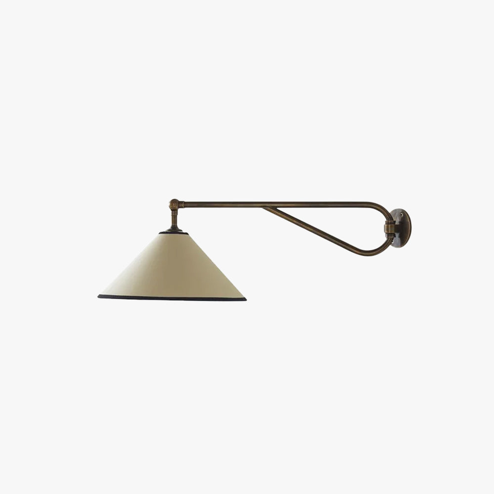 Valerio Vintage Klassiek Metaal Stof Wandlamp Hal Slaapkamer
