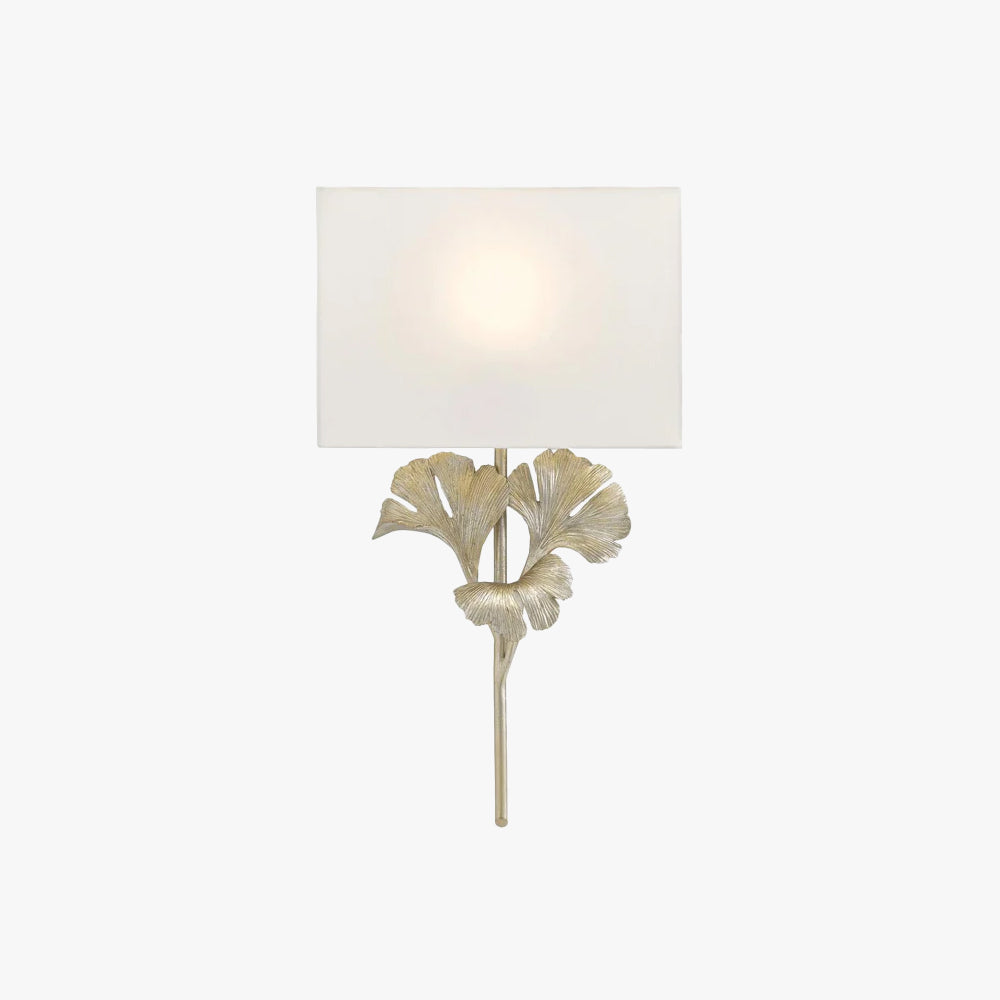Valerio Vintage Klassiek Ginkgo Messing Wandlamp Slaapkamer Woonkamer