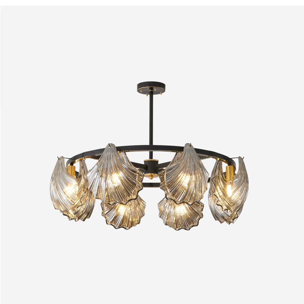 Kirsten Moderne Design LED Ringvormige Hanglamp Metaal/Glas Zwart/Goud Slaapkamer/Eetkamer
