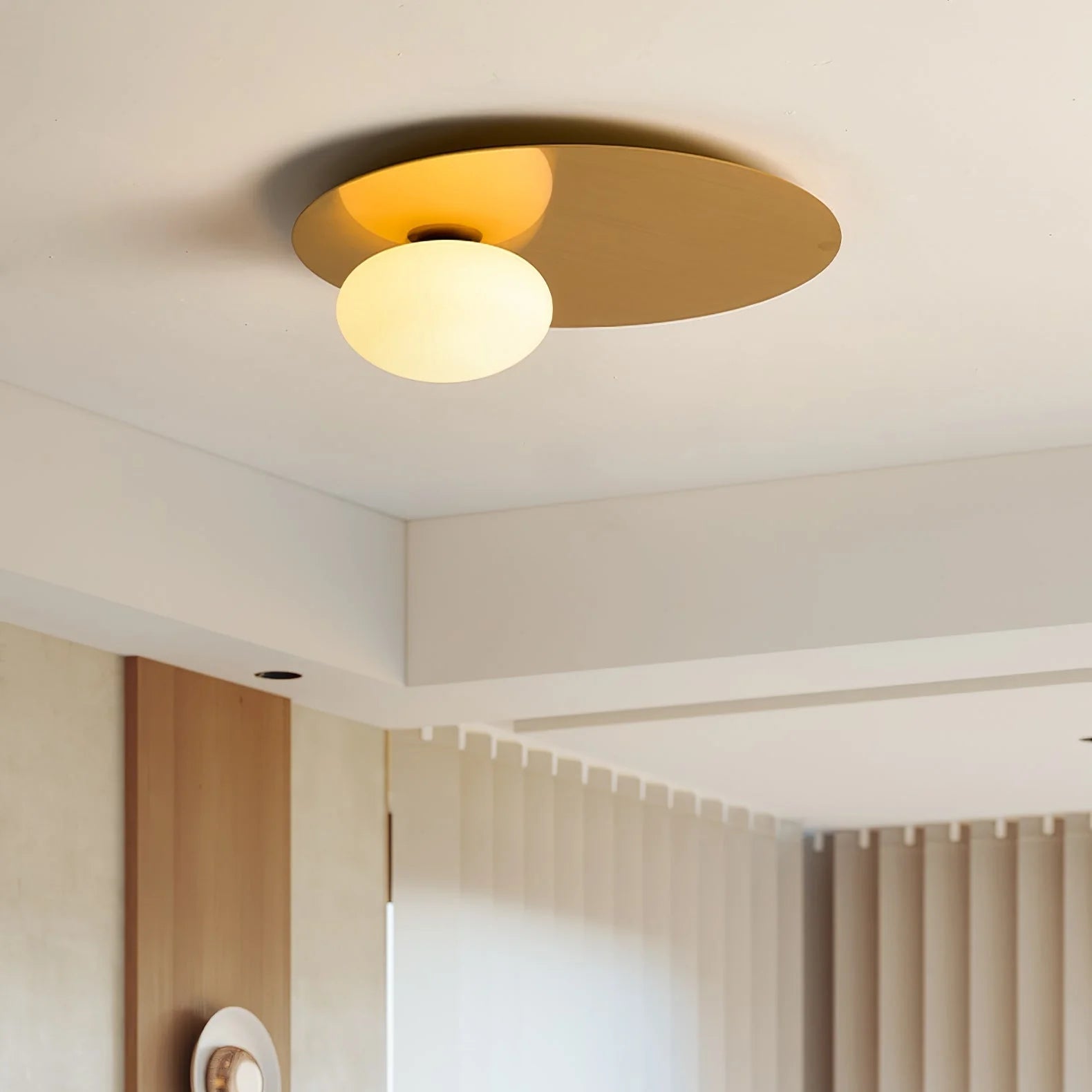 Carina Minimalistisch LED Plafondlamp Metaal Woonkamer