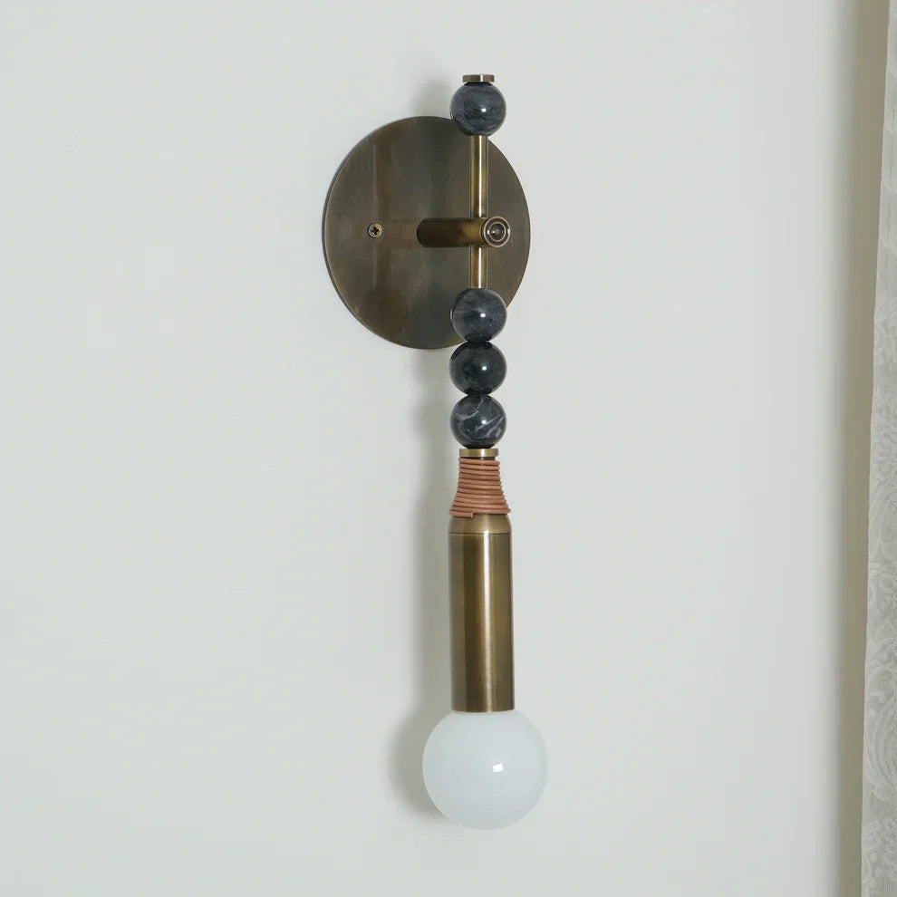 Valerio Vintage Ongebruikelijk Metaal Wandlamp Armatuur Slaapkamer Hal