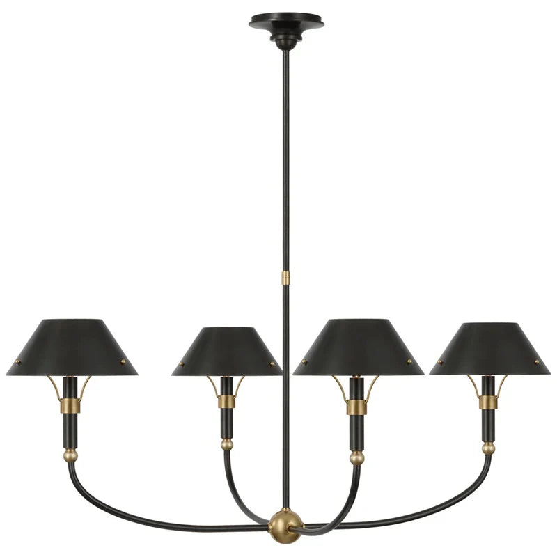 Valerio Vintage Luxe Metaal Kroonluchter Lampenkap Woonkamer Eetkamer