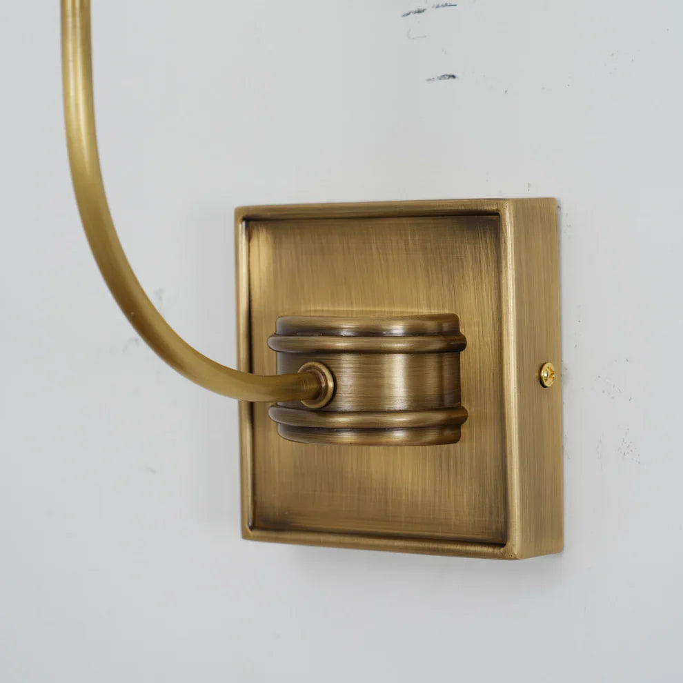 Valerio Vintage Klassiek Metaal Stof Wandlamp Lampenkap Badkamer Slaapkamer