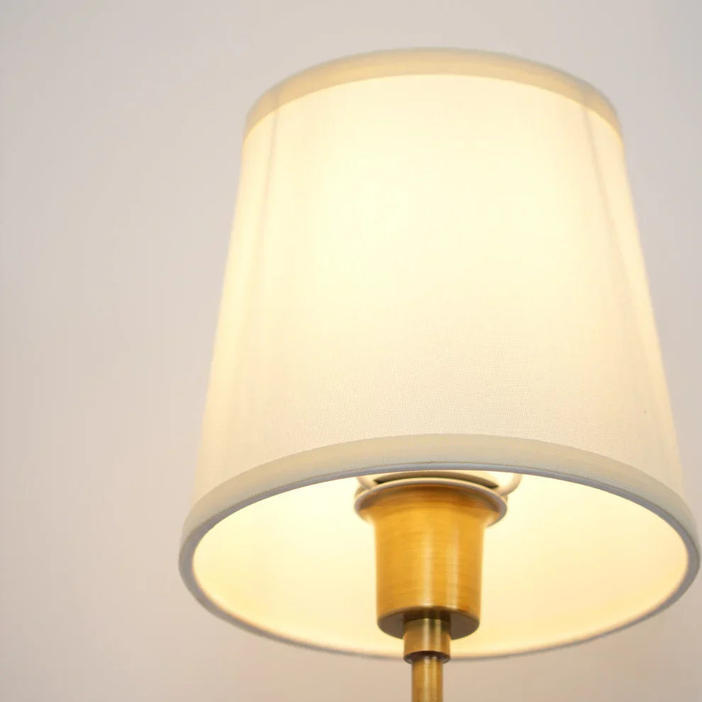 Valerio Vintage Klassiek Metaal Stof Wandlamp Lampenkap Badkamer Slaapkamer