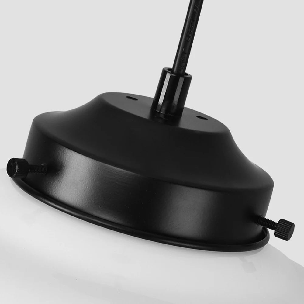 Hailie Minimalistisch LED Hanglampen Wit Glas Woonkamer/Eetkamer