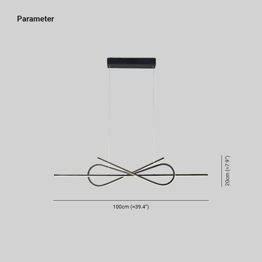 Orsini Moderne Minimalistische Woonkamer Hanglamp Wit/Zwart Slaapkamer/Keuken