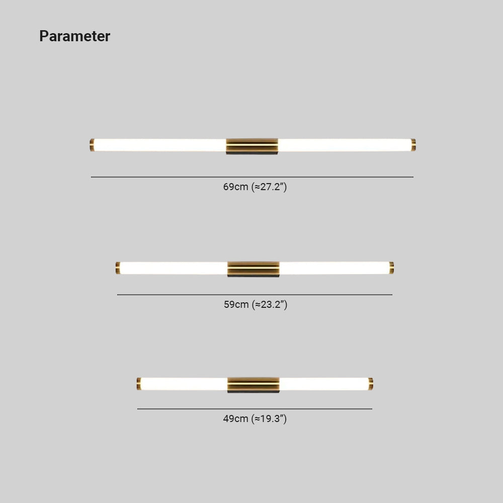Leigh Moderne Kleine LED Wandlampen Goud Metaal Slaapkamer Woonkamer
