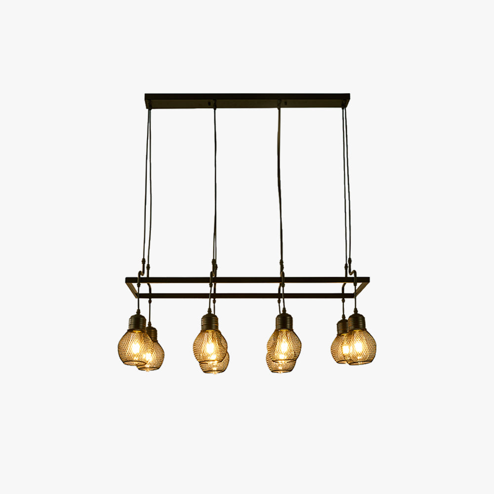 Valerio Vintage Lange Multihead Kroonluchters Eetkamer/Bar/Woonkamer