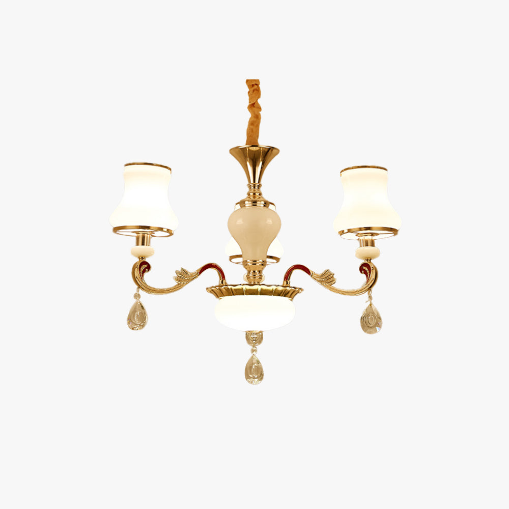 Valerio Retro Hanglampen Metaal Glas Woonkamer Eetkamer
