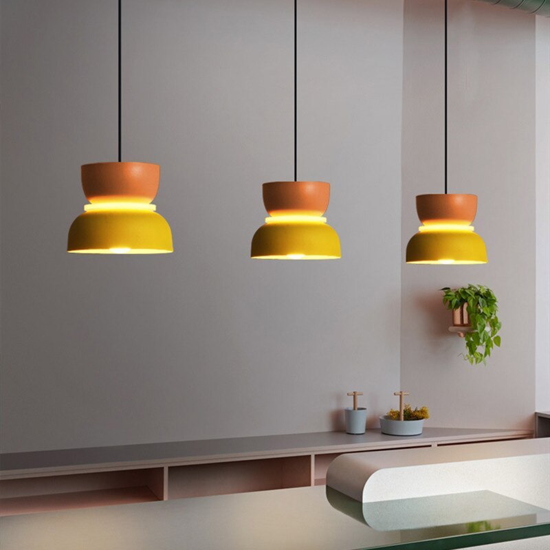 Morandi Moderne Hanglampen Contrast Kleur Metaal Woonkamer Slaapkamer