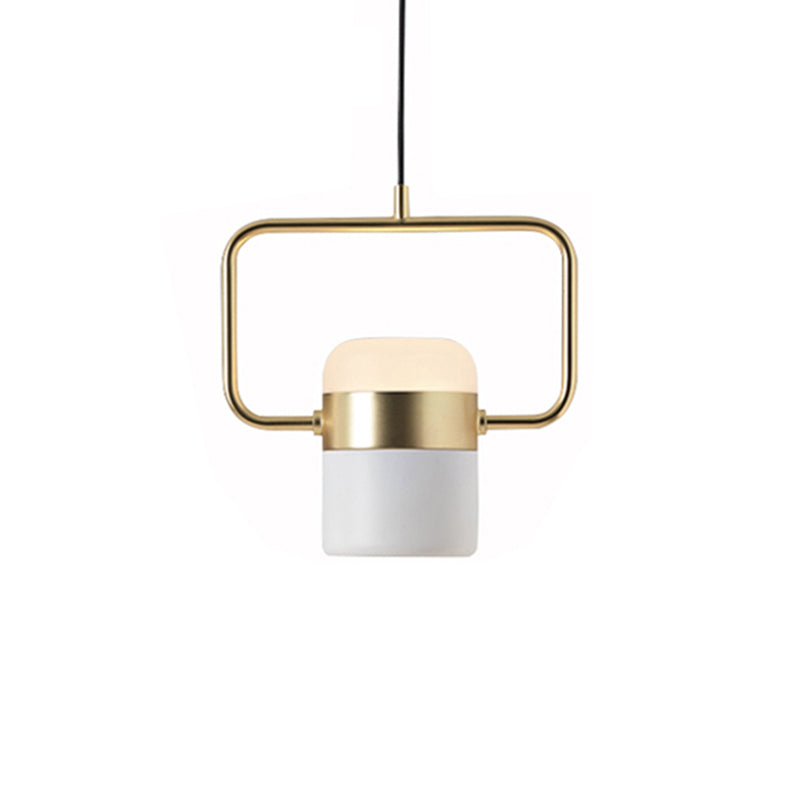 Morandi Moderne LED Hanglampen Zwart Wit Metaal Glas Eetkamer Slaapkamer