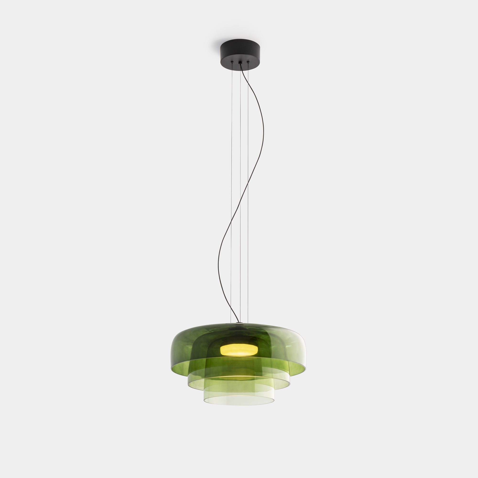 Morandi Modern Komvormige Hanglampen Glas Eetkamer
