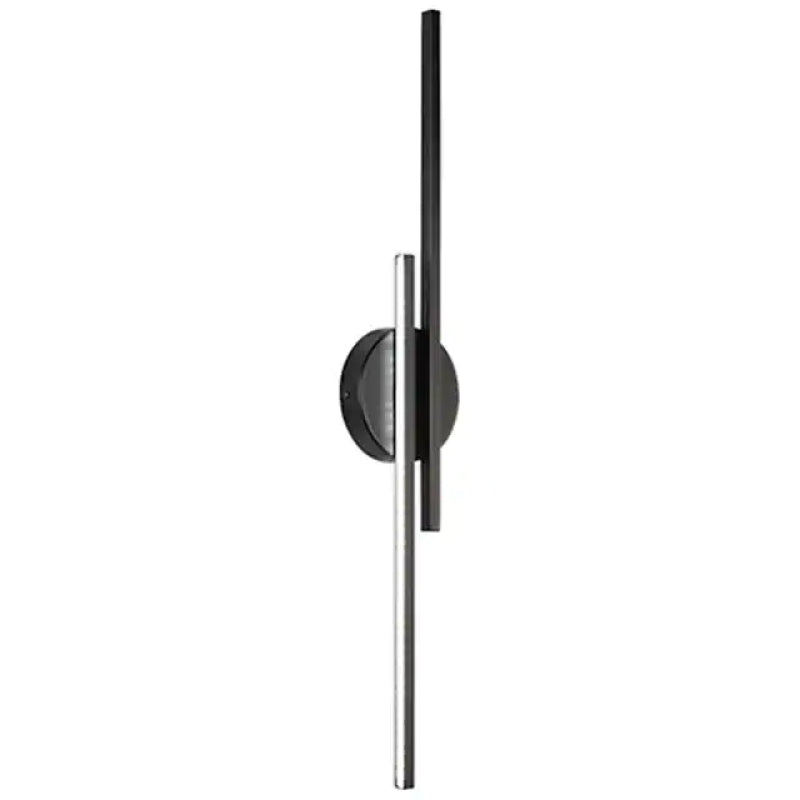 Marcus Moderne Lineaire/Ronde LED Wandlamp Zwart/Wit Metaal/Acryl Slaap/Woonkamer