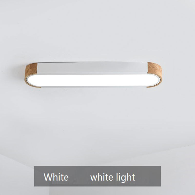 Morandi Design LED Plafondlampen Aangenaam Wit/Grijs/Groen Hout/Acryl Eetkamer