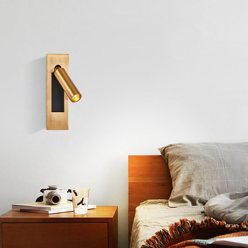Orr Moderne Design LED Wandlamp Zwart Goud Metaal Slaapkamer