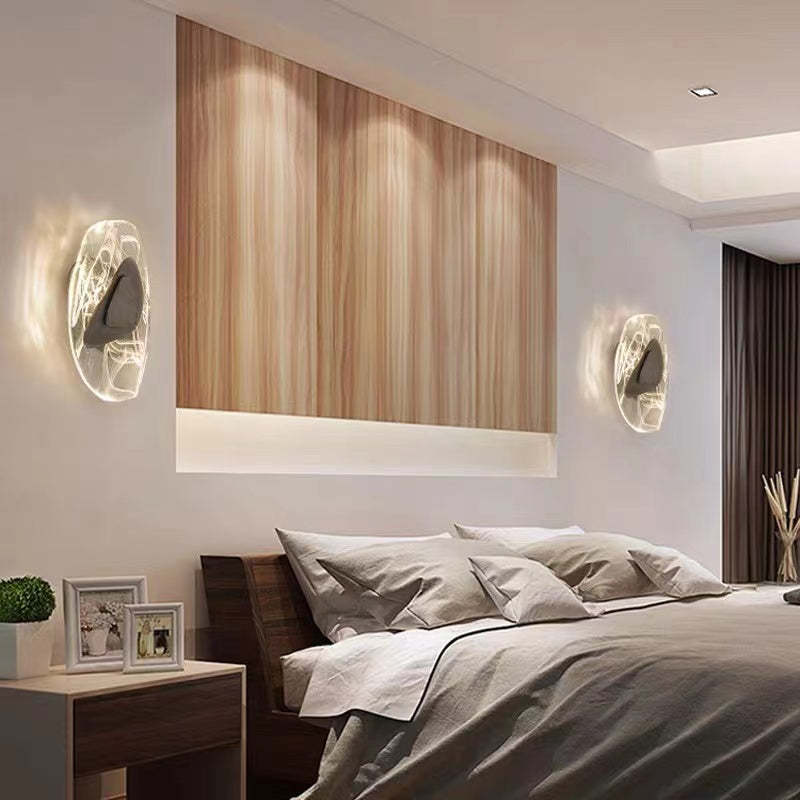 Jade Design Kleine LED Wandlampen Zwart Goud Metaal Slaapkamer
