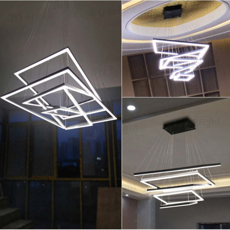 Orsini Design LED Hanglampen Zwart Wit Metaal Eetkamer Slaapkamer