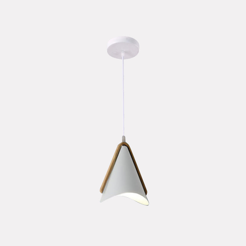 Morandi Moderne LED Hanglampen Roze/Groen/Geel Metaal/Hout Eetkamer
