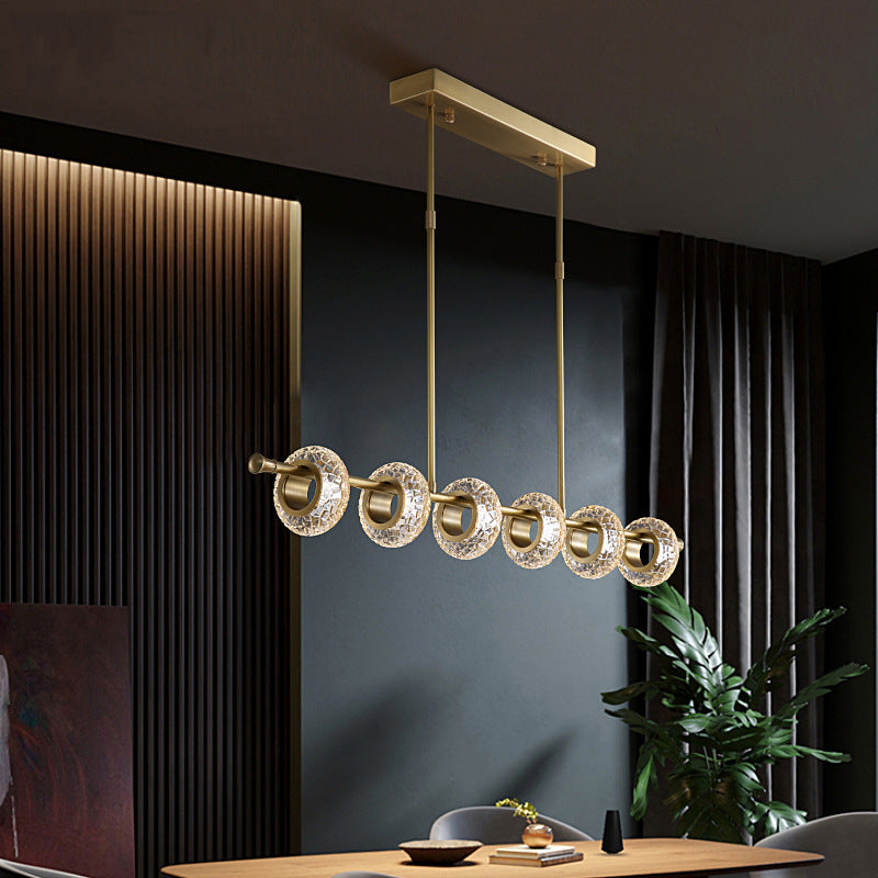 Marilyn Vintage LED Hanglampen Acryl Metaal Slaapkamer Eetkamer