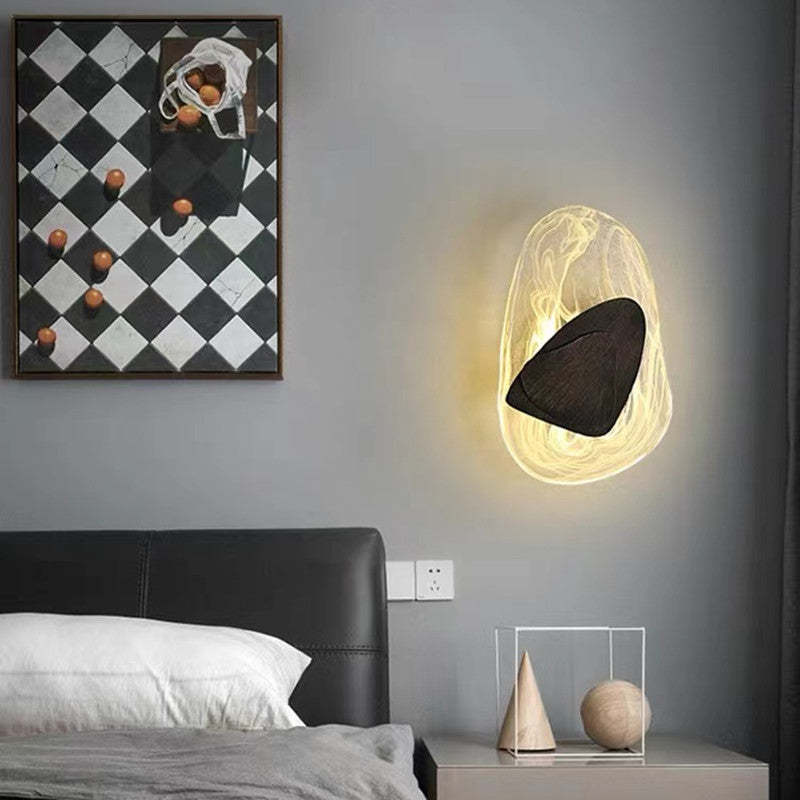 Jade Design Kleine LED Wandlampen Zwart Goud Metaal Slaapkamer