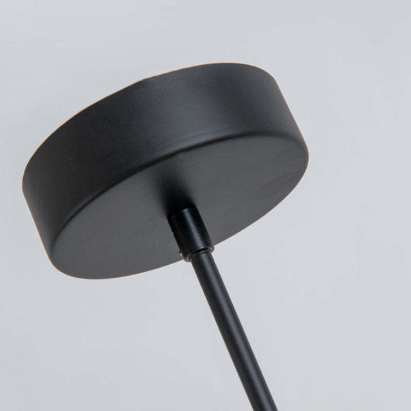 Elio Design Ronde Hanglampen Wit Zwart Metaal Eetkamer Slaapkamer