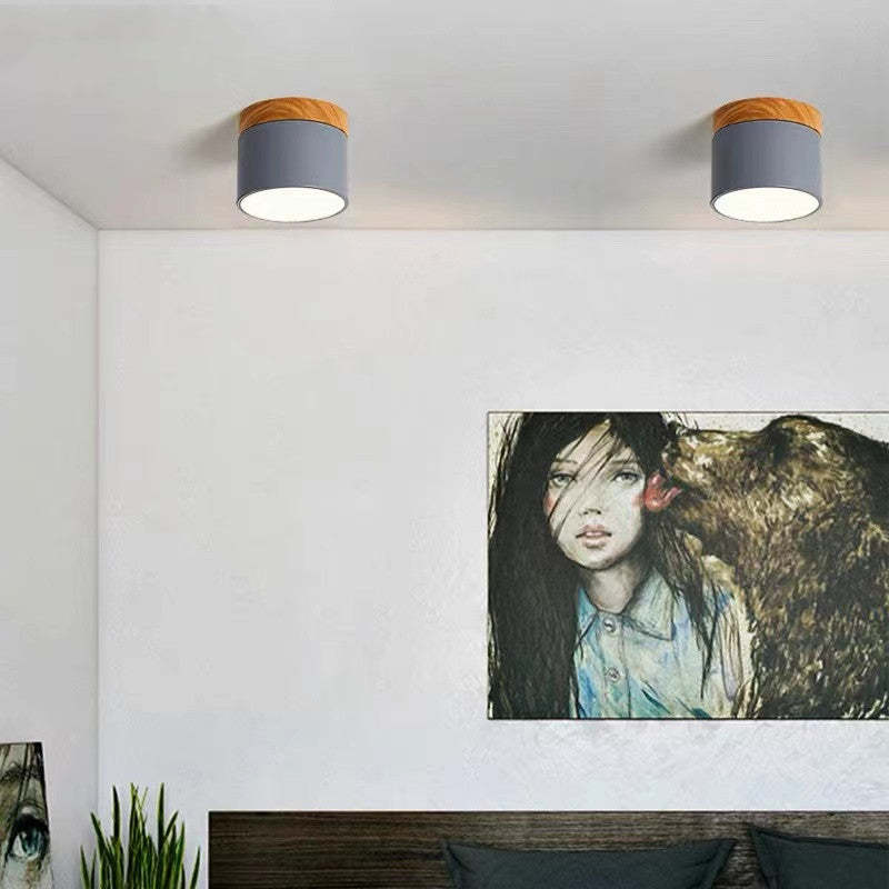 Morandi Moderne LED Plafondlamp Zwart Wit Grijs Metaal Eetkamer