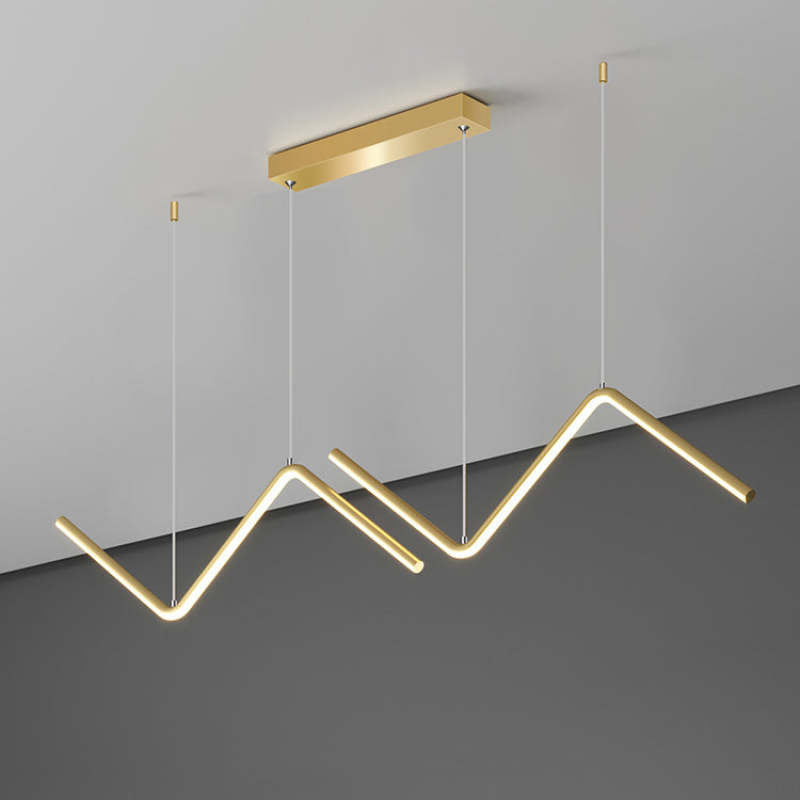Louise Moderne LED Hanglampen Goud Zwart Metaal Eetkamer Woonkamer