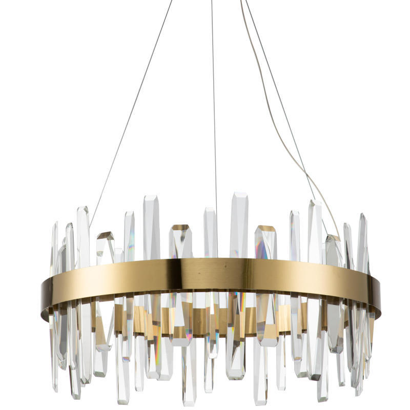 Marylin Moderne LED Hanglamp Metaal/Kristal Goud Slaapkamer/Woonkamer/Eetkamer