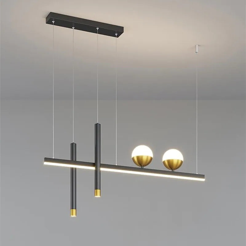 Madina Industrie LED Hanglampen Zwart Metaal Eetkamer Woonkamer