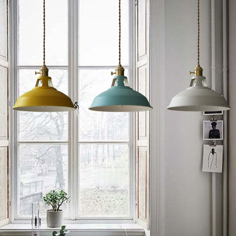 Morandi Moderne LED Hanglamp Metaal Kleurrijke Slaap/Eet/Woonkamer