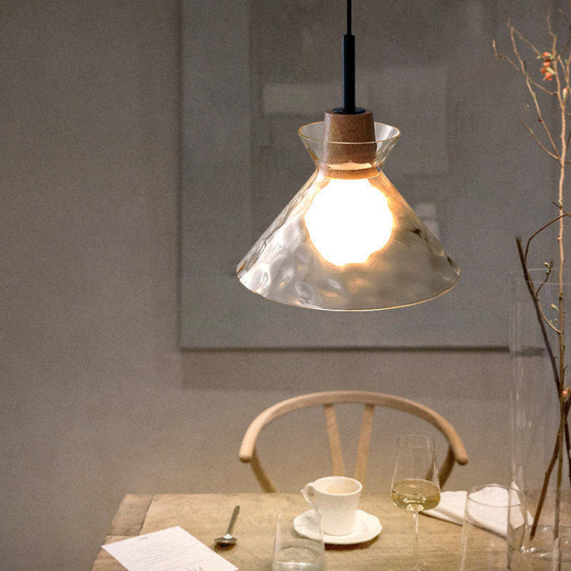 Levy Moderne Hanglampen Helder Metaal Glas Slaapkamer Woonkamer