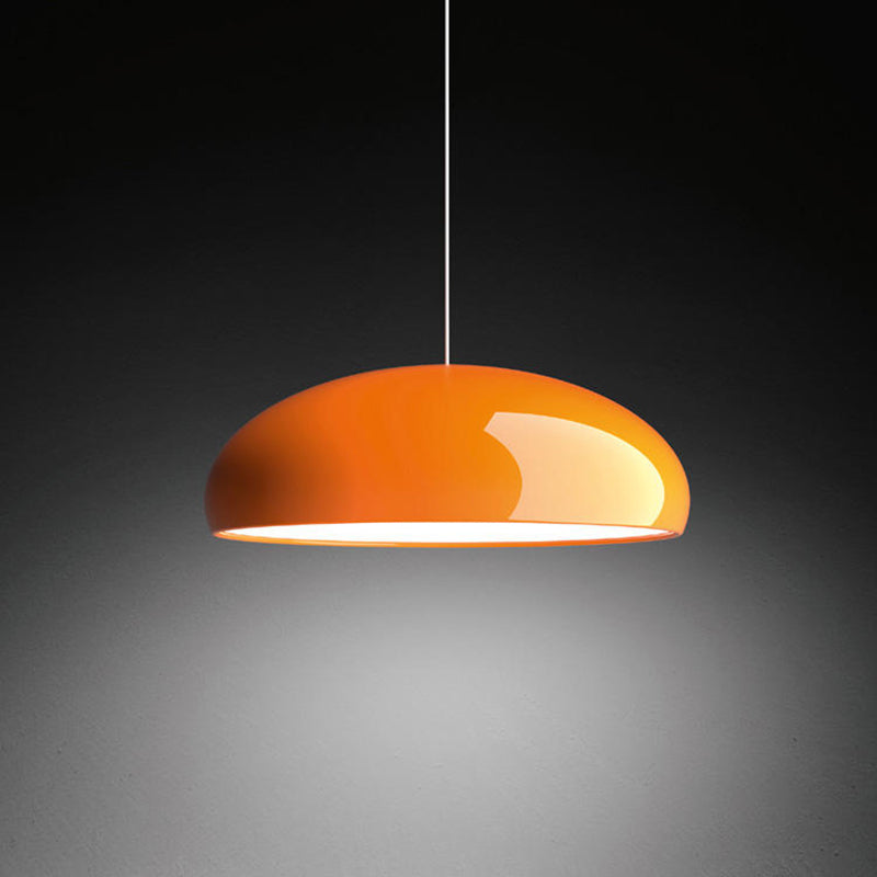 Leilani Moderne Ronde Hanglampen Wit Metaal Slaapkamer Woonkamer