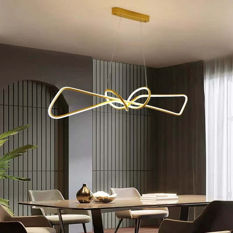 Orsini Design LED Hanglampen Zwart Goud Metaal Eetkamer Woonkamer