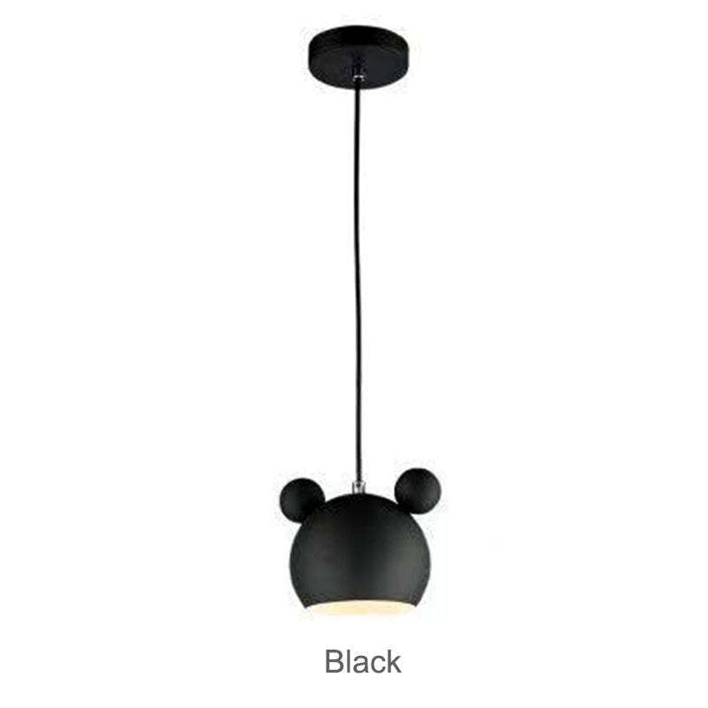 Morandi Ronde LED Hanglampen Wit Zwart Grijs Groen Metaal Kinderkamer