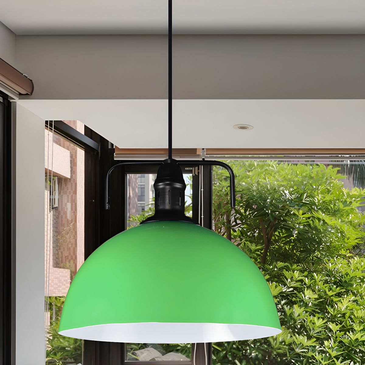 Morandi Design LED Hanglamp Zwart Metaal Slaapkamer Woonkamer