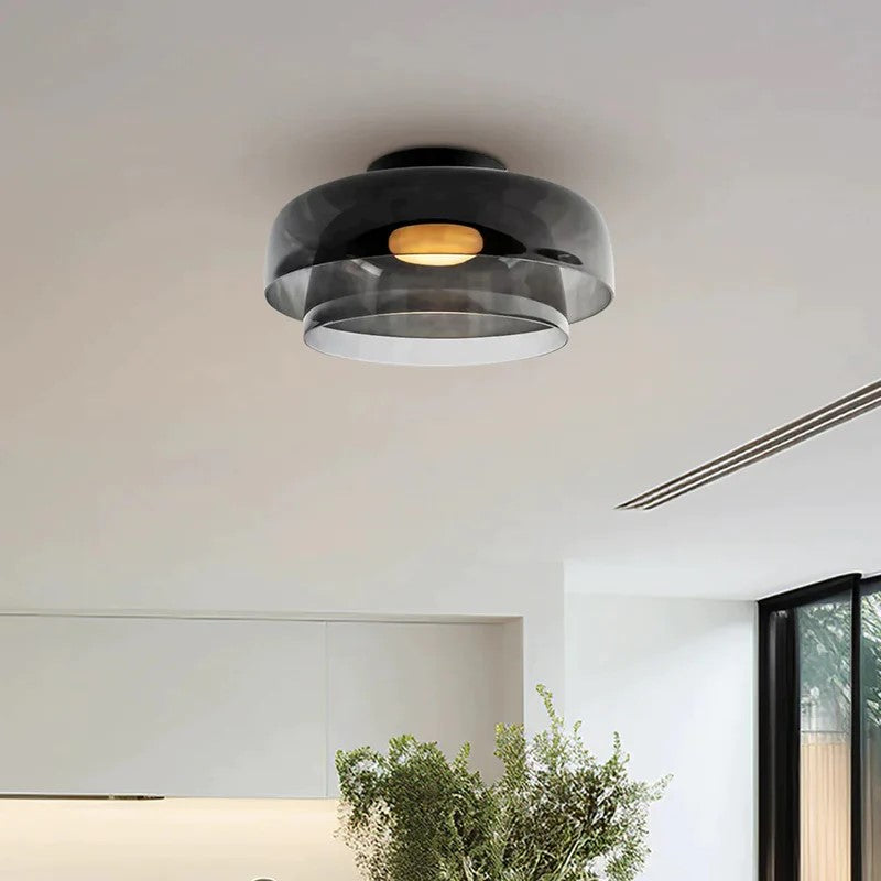 Morandi Moderne Creatieve Glas Plafondlamp Woonkamer
